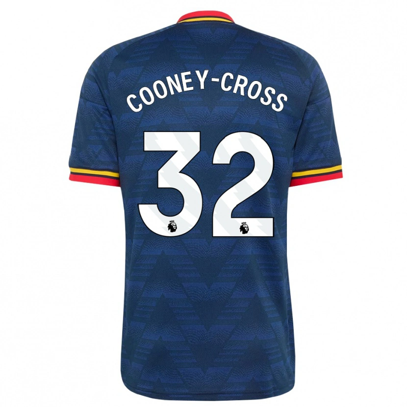 Danxen Femme Maillot Kyra Cooney-Cross #32 Midnightblue Jaune Rouge Tenues Extérieur 2026/27 T-Shirt