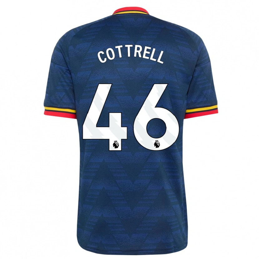 Danxen Femme Maillot Ben Cottrell #46 Midnightblue Jaune Rouge Tenues Extérieur 2026/27 T-Shirt