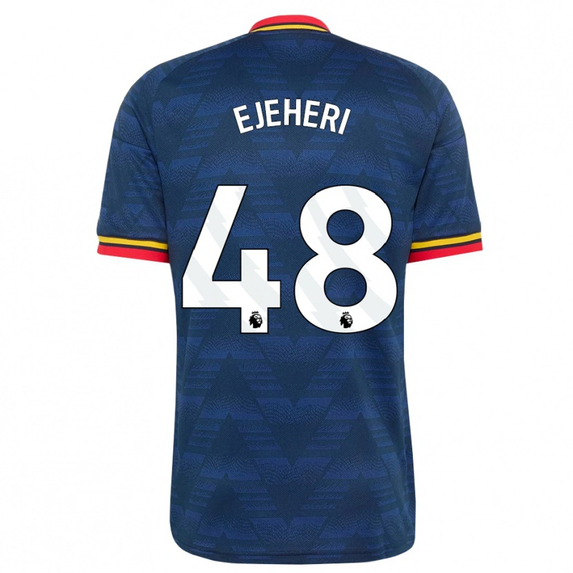 Danxen Femme Maillot Ovie Ejeheri #48 Midnightblue Jaune Rouge Tenues Extérieur 2026/27 T-Shirt