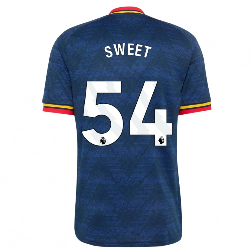 Danxen Femme Maillot Will Sweet #54 Midnightblue Jaune Rouge Tenues Extérieur 2026/27 T-Shirt