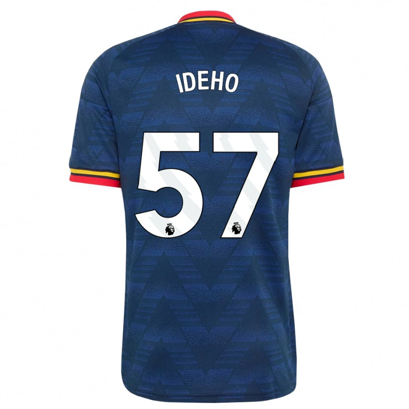 Danxen Femme Maillot Joel Ideho #57 Midnightblue Jaune Rouge Tenues Extérieur 2026/27 T-Shirt