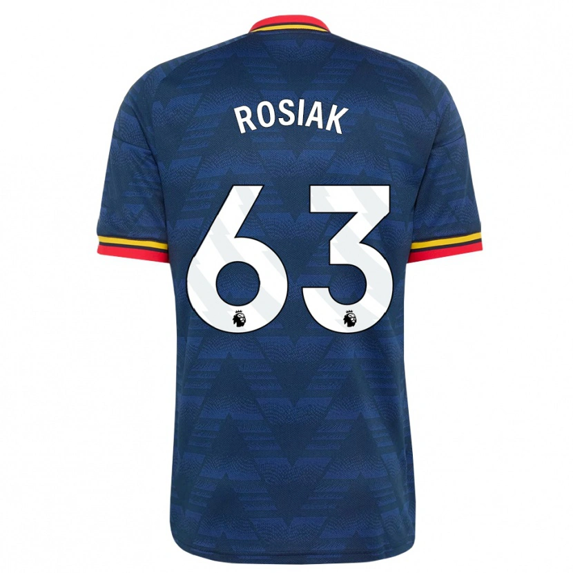 Danxen Femme Maillot Michal Rosiak #63 Midnightblue Jaune Rouge Tenues Extérieur 2026/27 T-Shirt