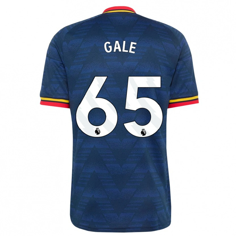 Danxen Femme Maillot Jessie Gale #65 Midnightblue Jaune Rouge Tenues Extérieur 2026/27 T-Shirt