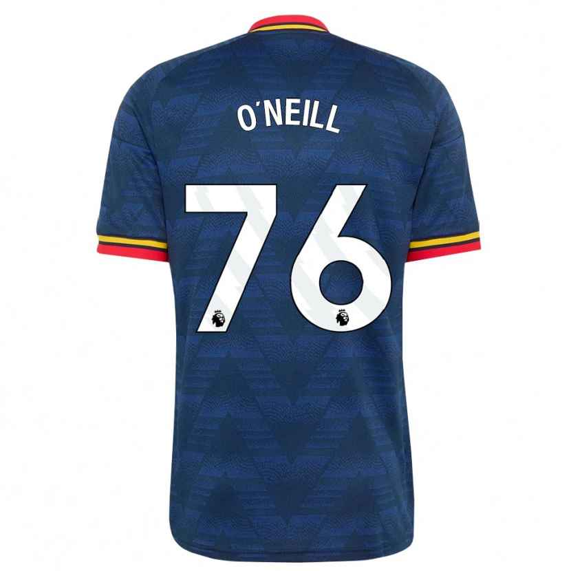 Danxen Femme Maillot Ceadach O'neill #76 Midnightblue Jaune Rouge Tenues Extérieur 2026/27 T-Shirt