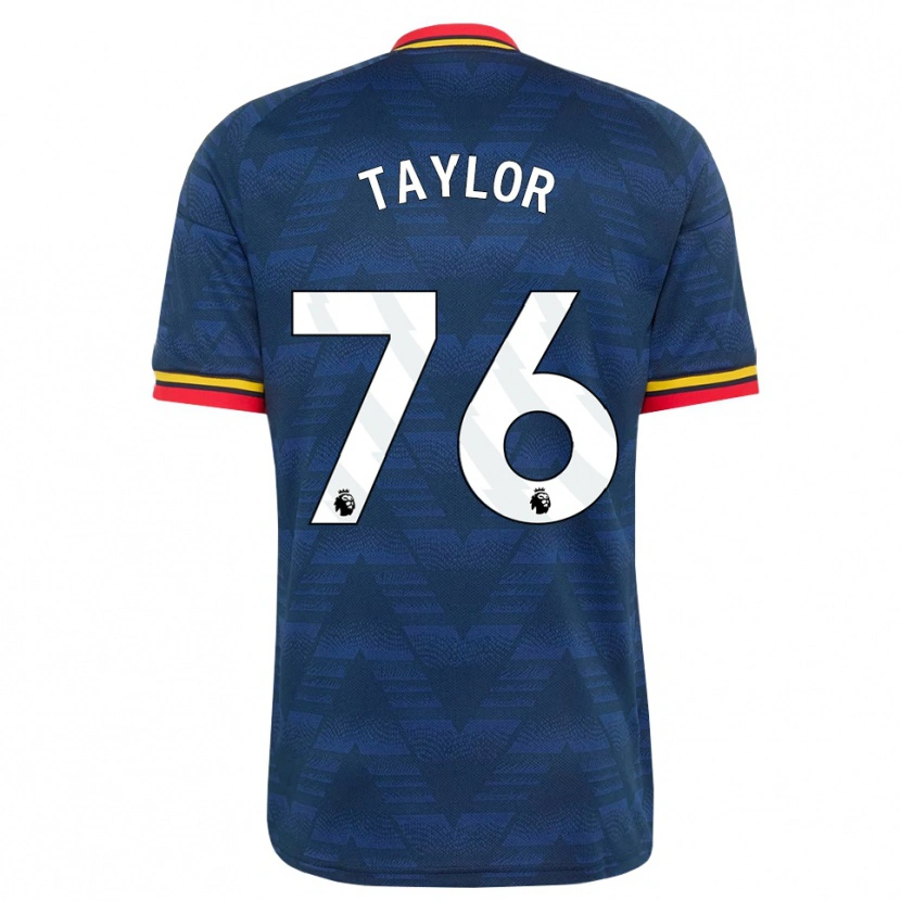 Danxen Femme Maillot Kido Taylor Hart #76 Midnightblue Jaune Rouge Tenues Extérieur 2026/27 T-Shirt