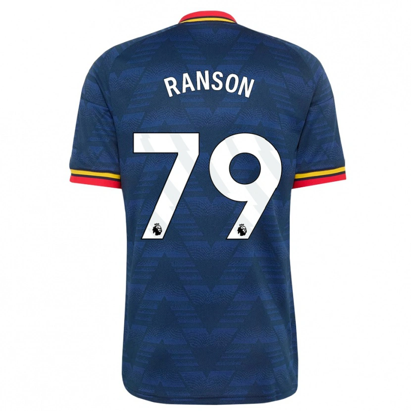 Danxen Femme Maillot Khari Ranson #79 Midnightblue Jaune Rouge Tenues Extérieur 2026/27 T-Shirt