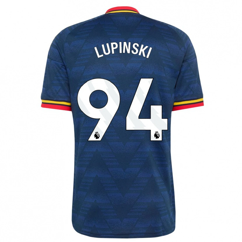 Danxen Femme Maillot Remi Lupinski #94 Midnightblue Jaune Rouge Tenues Extérieur 2026/27 T-Shirt