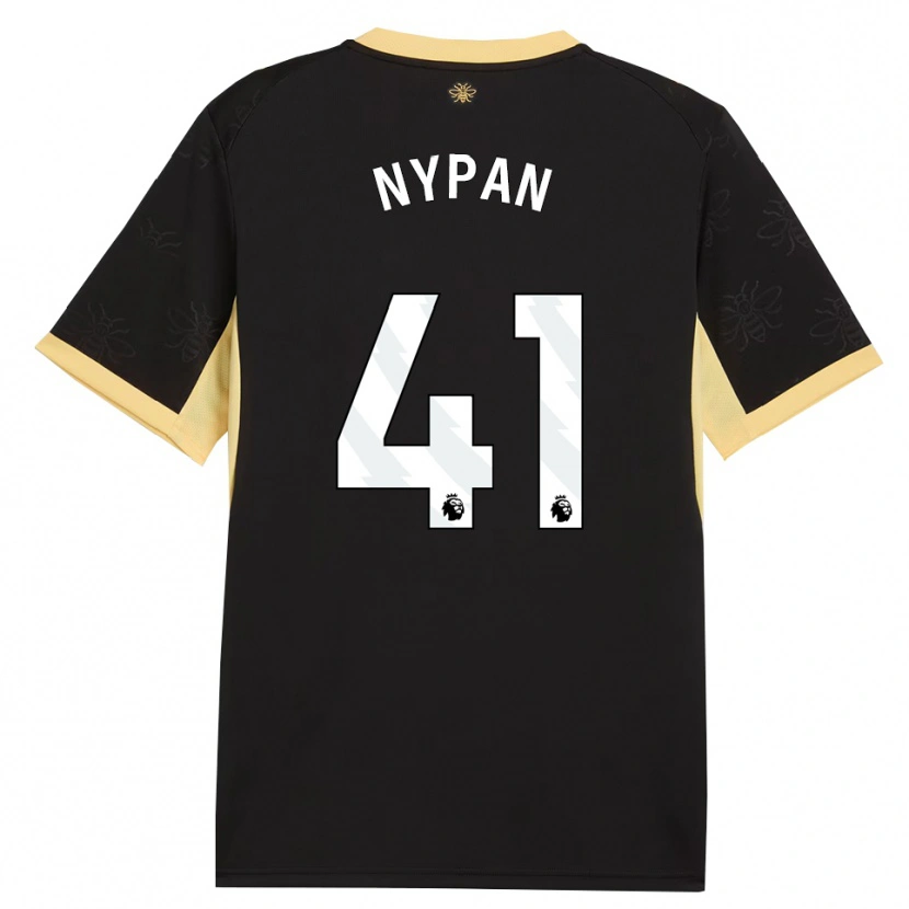Danxen Femme Maillot Sverre Nypan #41 Noir Jaune Tenues Extérieur 2026/27 T-Shirt
