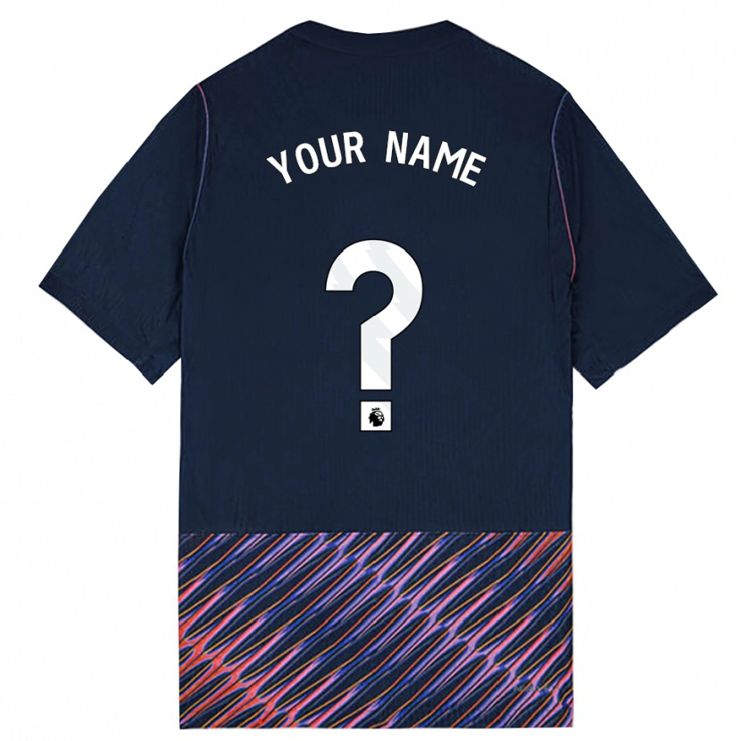 Danxen Femme Maillot Votre Nom #0 Bleu Royal Blanc Tenues Extérieur 2026/27 T-Shirt