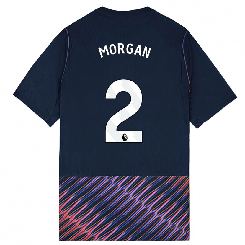 Danxen Femme Maillot Esther Morgan #2 Bleu Royal Blanc Tenues Extérieur 2026/27 T-Shirt