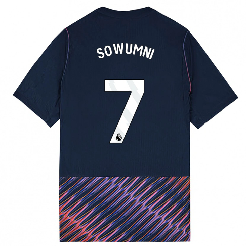 Danxen Femme Maillot Elisha Sowunmi #7 Bleu Royal Blanc Tenues Extérieur 2026/27 T-Shirt