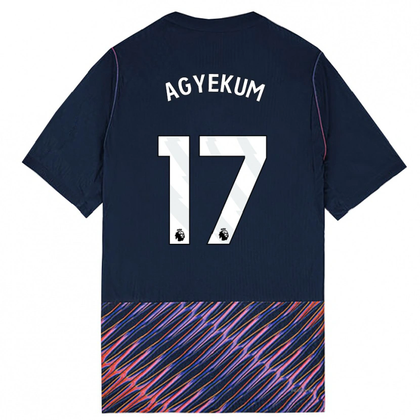 Danxen Femme Maillot Ezra Agyekum #17 Bleu Royal Blanc Tenues Extérieur 2026/27 T-Shirt