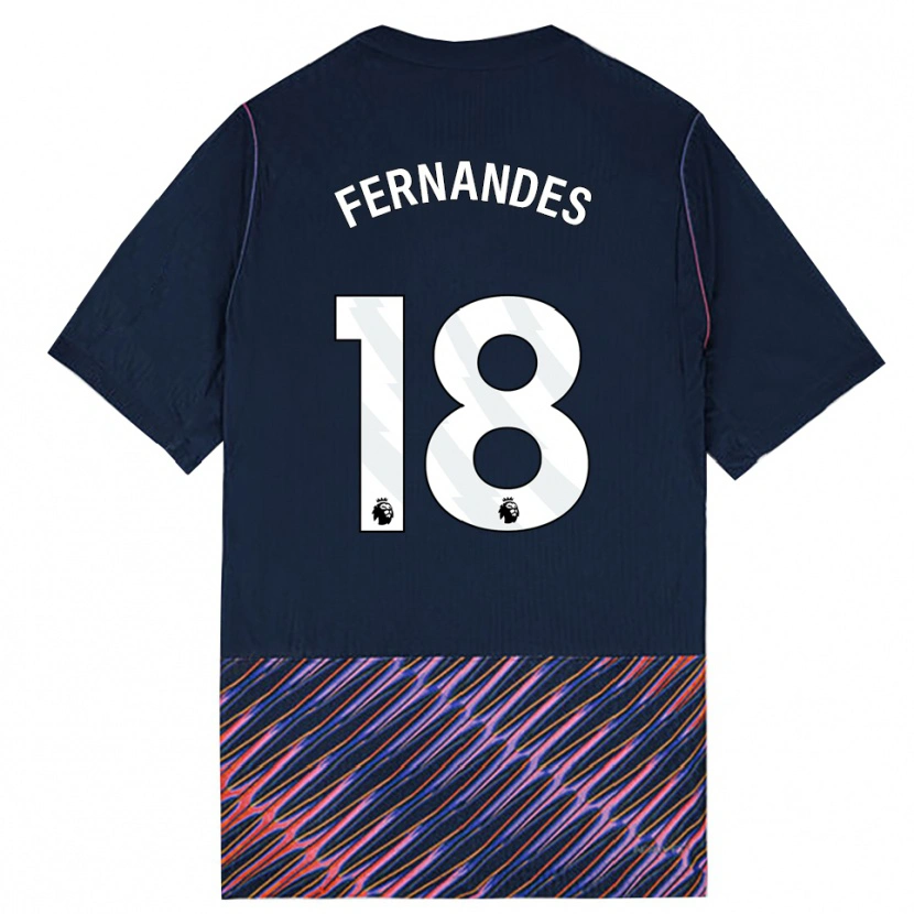 Danxen Femme Maillot Mateus Fernandes #18 Bleu Royal Blanc Tenues Extérieur 2026/27 T-Shirt