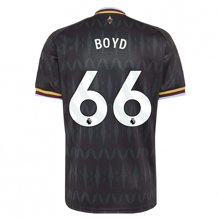 Danxen Femme Maillot Fletcher Boyd #66 Cornflowerblue Noir Jaune Tenues Extérieur 2026/27 T-Shirt