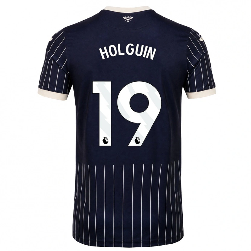 Danxen Femme Maillot Paula Holguin #19 Noir Blanc Tenues Extérieur 2026/27 T-Shirt