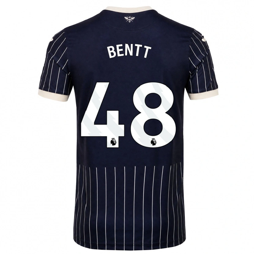 Danxen Femme Maillot Luka Bentt #48 Noir Blanc Tenues Extérieur 2026/27 T-Shirt