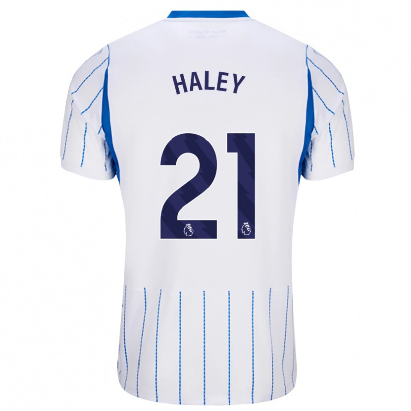 Danxen Femme Maillot Madison Haley #21 Dodgerblue Blanc Tenues Extérieur 2026/27 T-Shirt