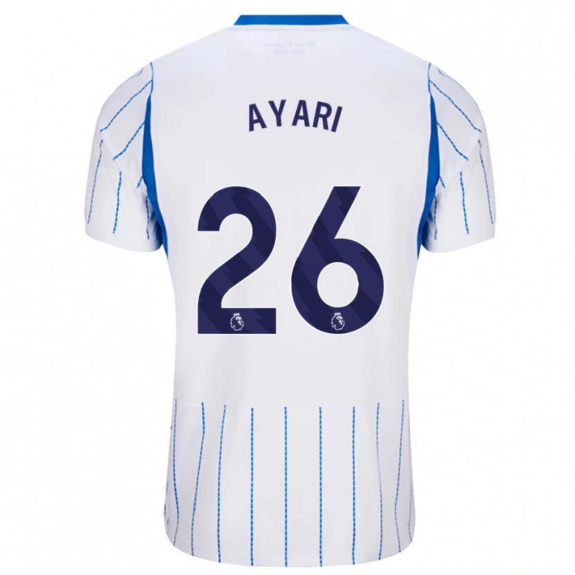 Danxen Femme Maillot Yasin Ayari #26 Dodgerblue Blanc Tenues Extérieur 2026/27 T-Shirt