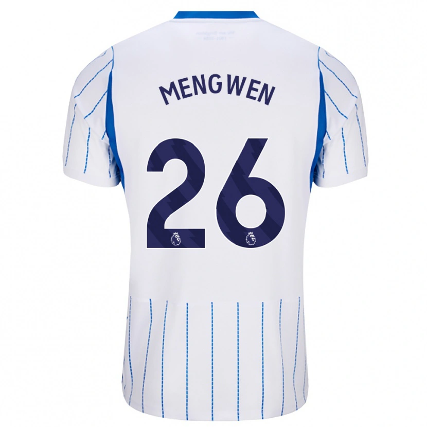 Danxen Femme Maillot Li Mengwen #26 Dodgerblue Blanc Tenues Extérieur 2026/27 T-Shirt