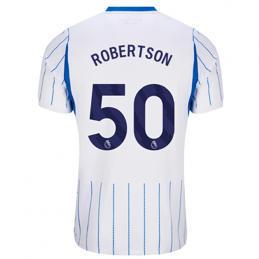 Danxen Femme Maillot Josh Robertson #50 Dodgerblue Blanc Tenues Extérieur 2026/27 T-Shirt