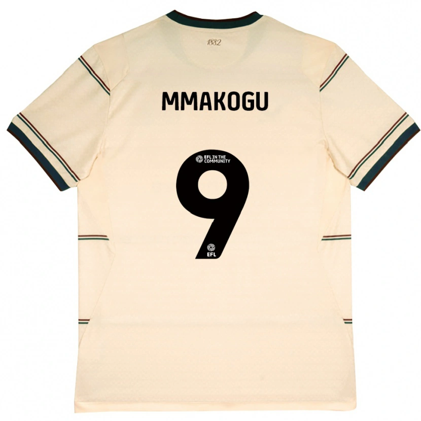Danxen Femme Maillot Jan Mmakogu #9 Beige Bourgogne Tenues Extérieur 2026/27 T-Shirt
