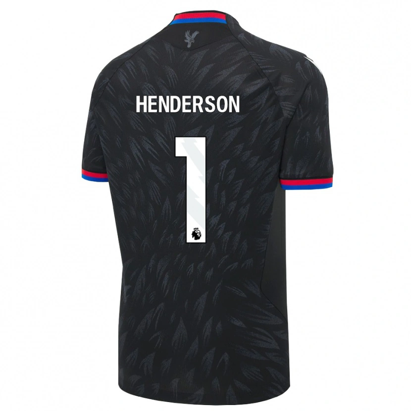 Danxen Femme Maillot Dean Henderson #1 Noir Bleu Rouge Tenues Extérieur 2026/27 T-Shirt