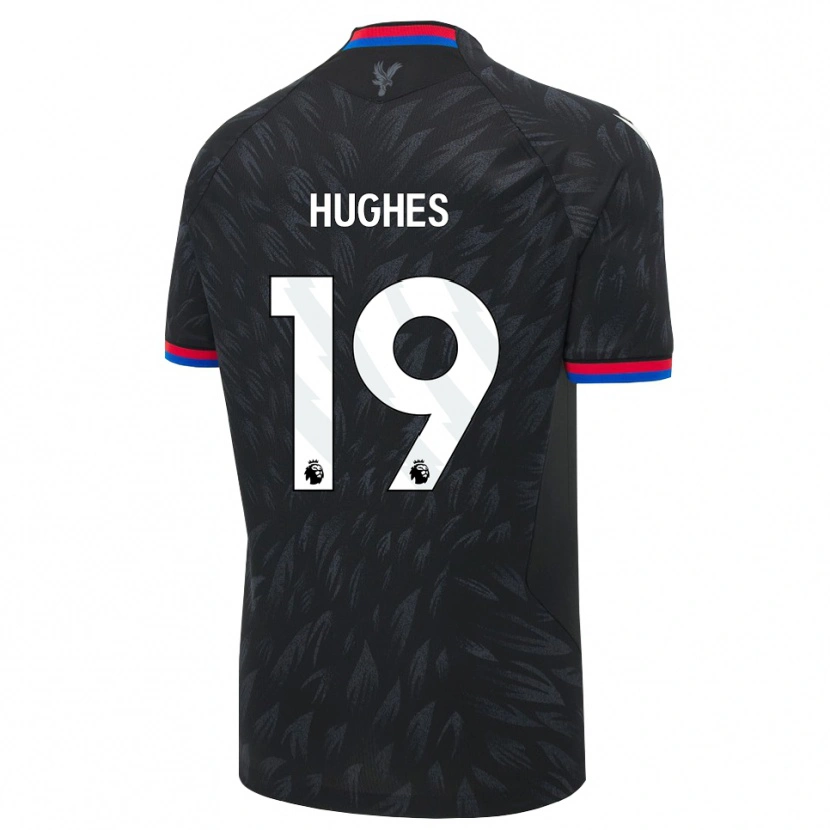 Danxen Femme Maillot Will Hughes #19 Noir Bleu Rouge Tenues Extérieur 2026/27 T-Shirt