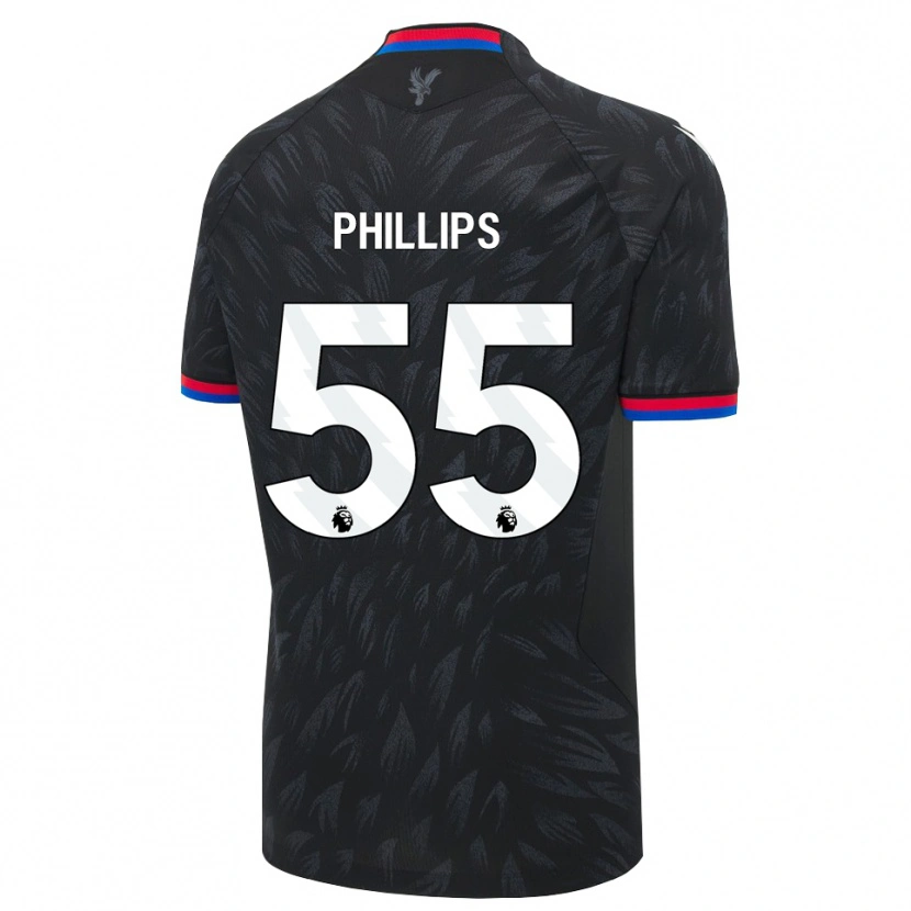 Danxen Femme Maillot Killian Phillips #55 Noir Bleu Rouge Tenues Extérieur 2026/27 T-Shirt