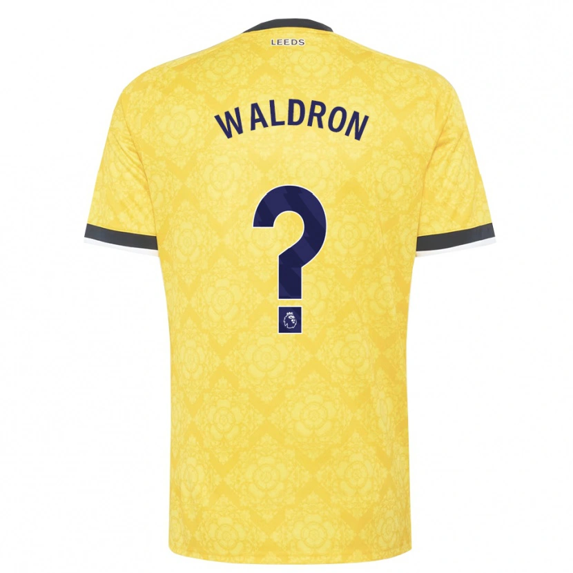 Danxen Femme Maillot Ruby Waldron #0 Jaune Blanc Noir Tenues Extérieur 2026/27 T-Shirt