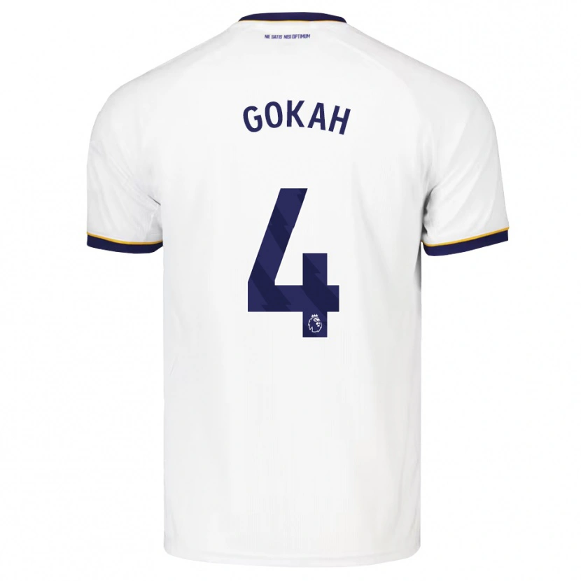 Danxen Femme Maillot Reuben Gokah #4 Midnightblue Blanc Jaune Tenues Extérieur 2026/27 T-Shirt
