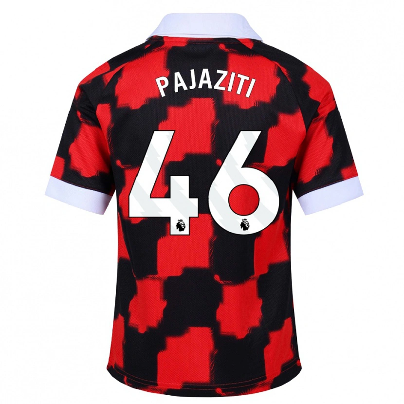 Danxen Femme Maillot Adrion Pajaziti #46 Rouge Blanc Noir Tenues Extérieur 2026/27 T-Shirt
