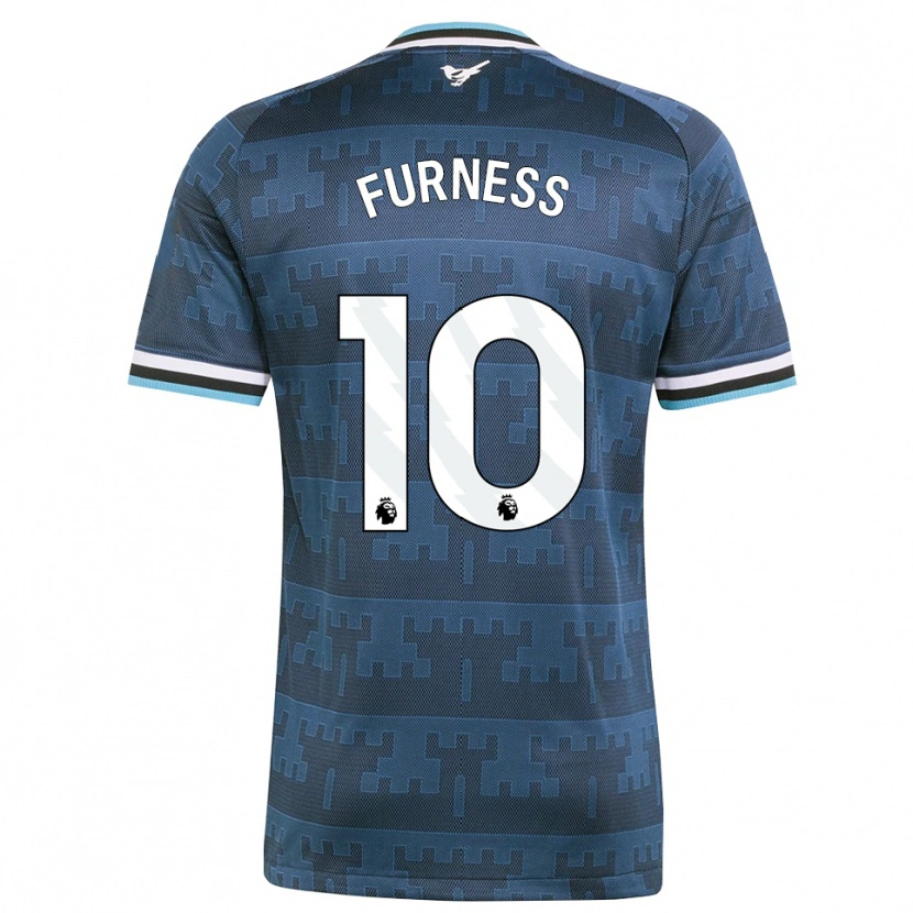 Danxen Femme Maillot Rachel Furness #10 Jaune Noir Bleu Tenues Extérieur 2026/27 T-Shirt