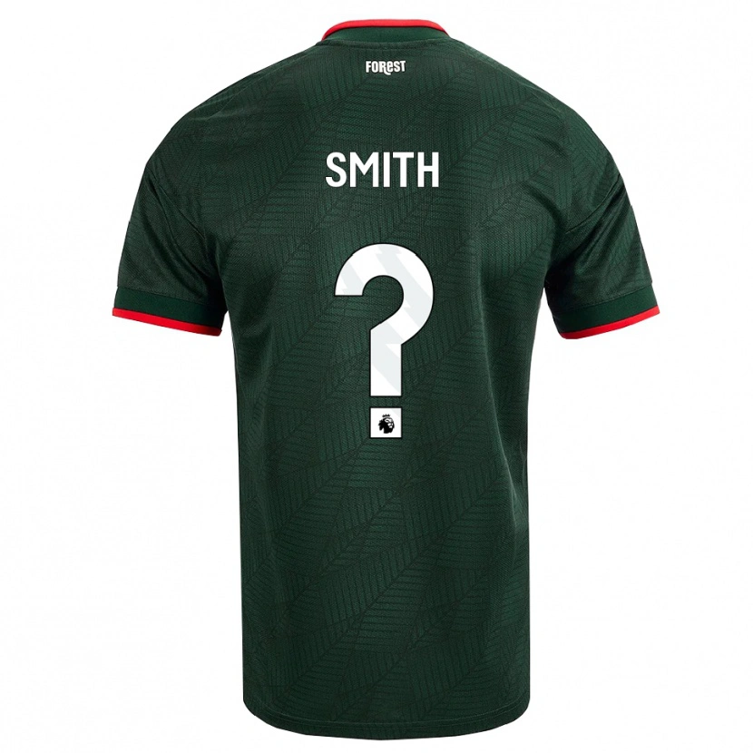 Danxen Femme Maillot Kirsty Smith #0 Vert Foncé Rouge Tenues Extérieur 2026/27 T-Shirt