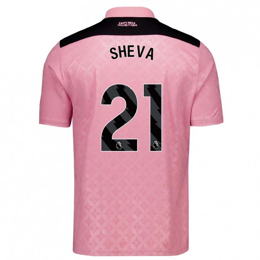 Danxen Femme Maillot Marissa Sheva #21 Lightpink Noir Tenues Extérieur 2026/27 T-Shirt