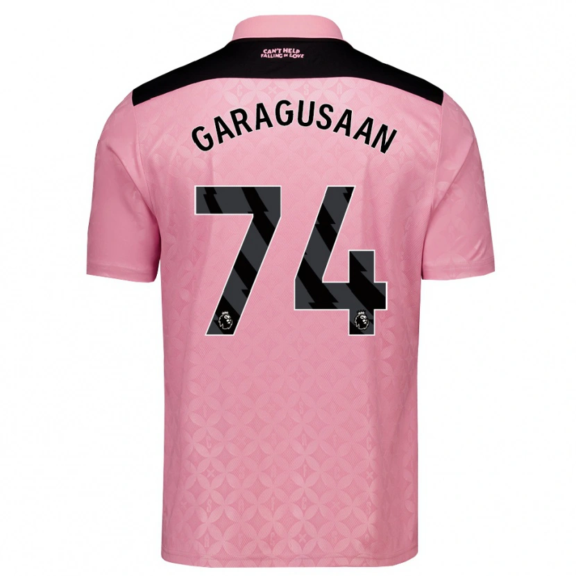 Danxen Femme Maillot Finn Geragusyan #74 Lightpink Noir Tenues Extérieur 2026/27 T-Shirt