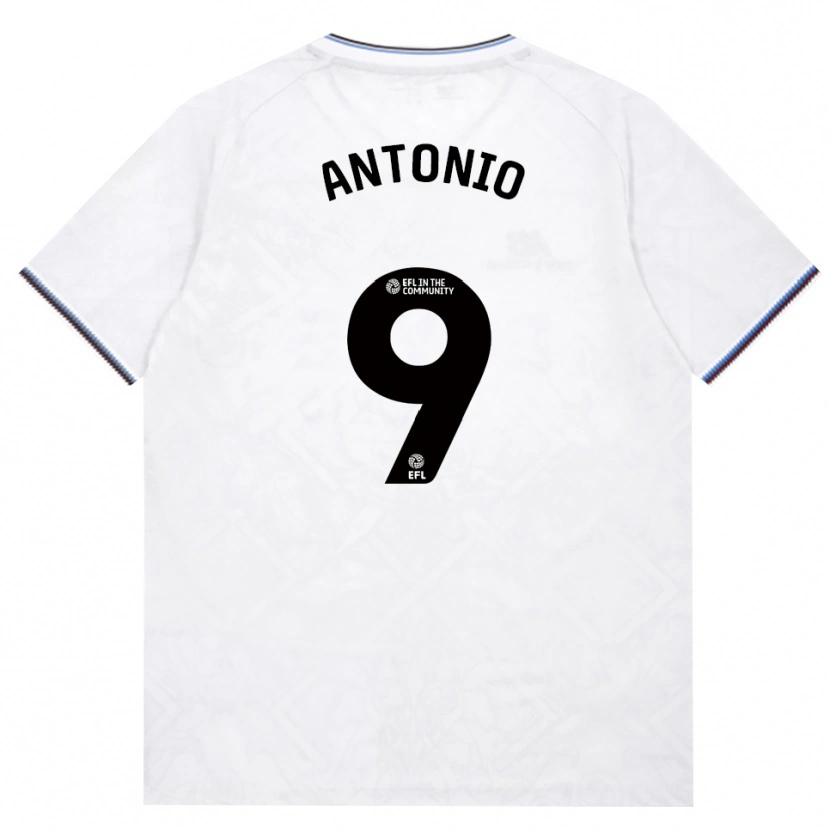Danxen Femme Maillot Michail Antonio #9 Bourgogne Blanc Tenues Extérieur 2026/27 T-Shirt