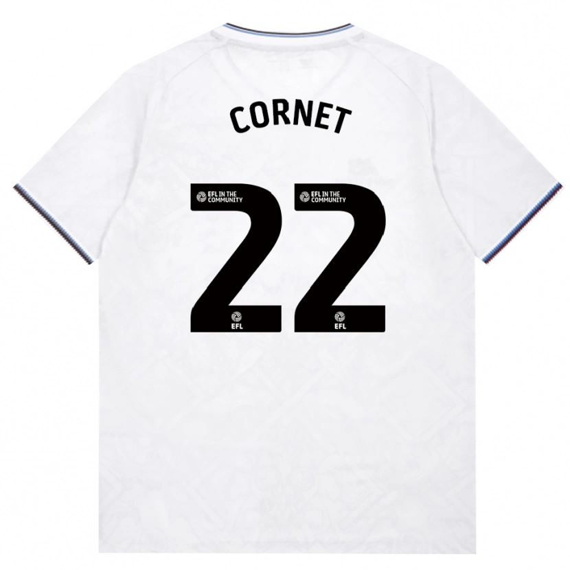 Danxen Femme Maillot Maxwel Cornet #22 Bourgogne Blanc Tenues Extérieur 2026/27 T-Shirt