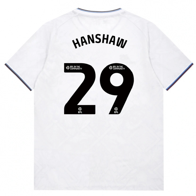 Danxen Femme Maillot Verena Hanshaw #29 Bourgogne Blanc Tenues Extérieur 2026/27 T-Shirt