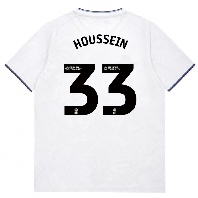 Danxen Femme Maillot Halle Houssein #33 Bourgogne Blanc Tenues Extérieur 2026/27 T-Shirt