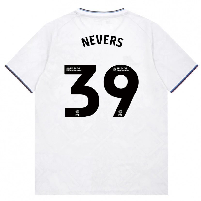 Danxen Femme Maillot Thierry Nevers #39 Bourgogne Blanc Tenues Extérieur 2026/27 T-Shirt