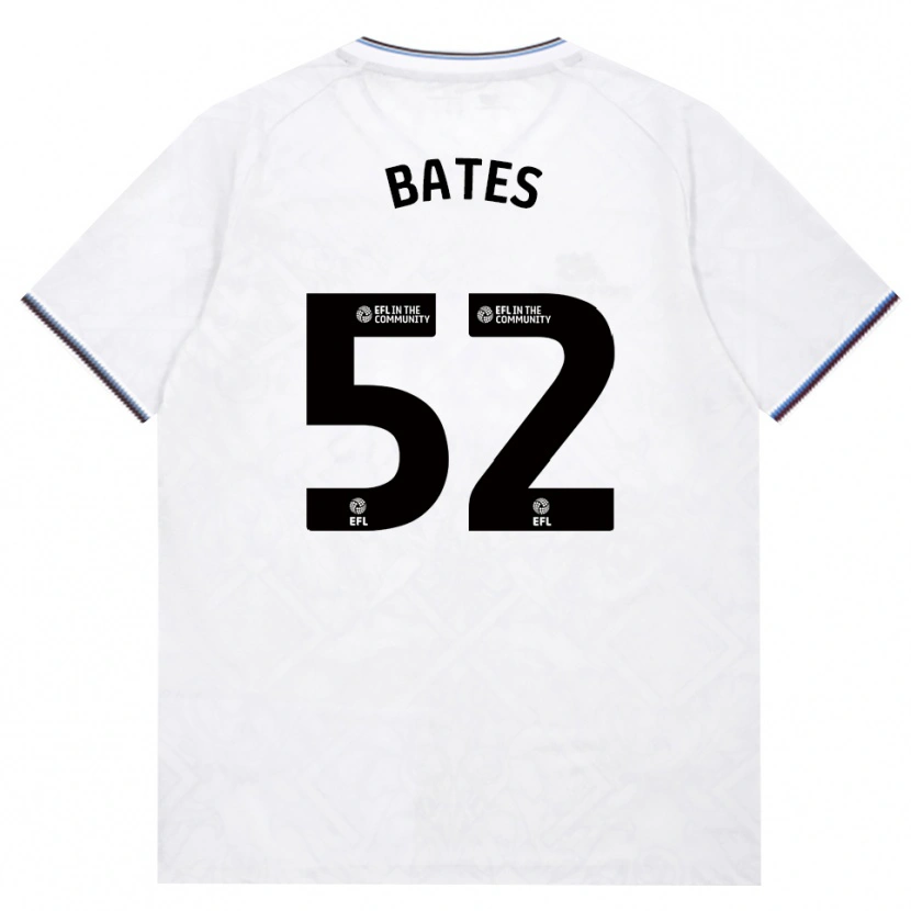 Danxen Femme Maillot Billy Bates #52 Bourgogne Blanc Tenues Extérieur 2026/27 T-Shirt