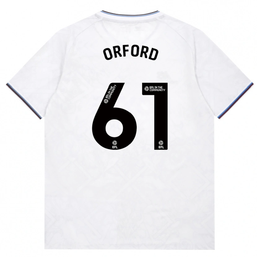Danxen Femme Maillot Lewis Orford #61 Bourgogne Blanc Tenues Extérieur 2026/27 T-Shirt