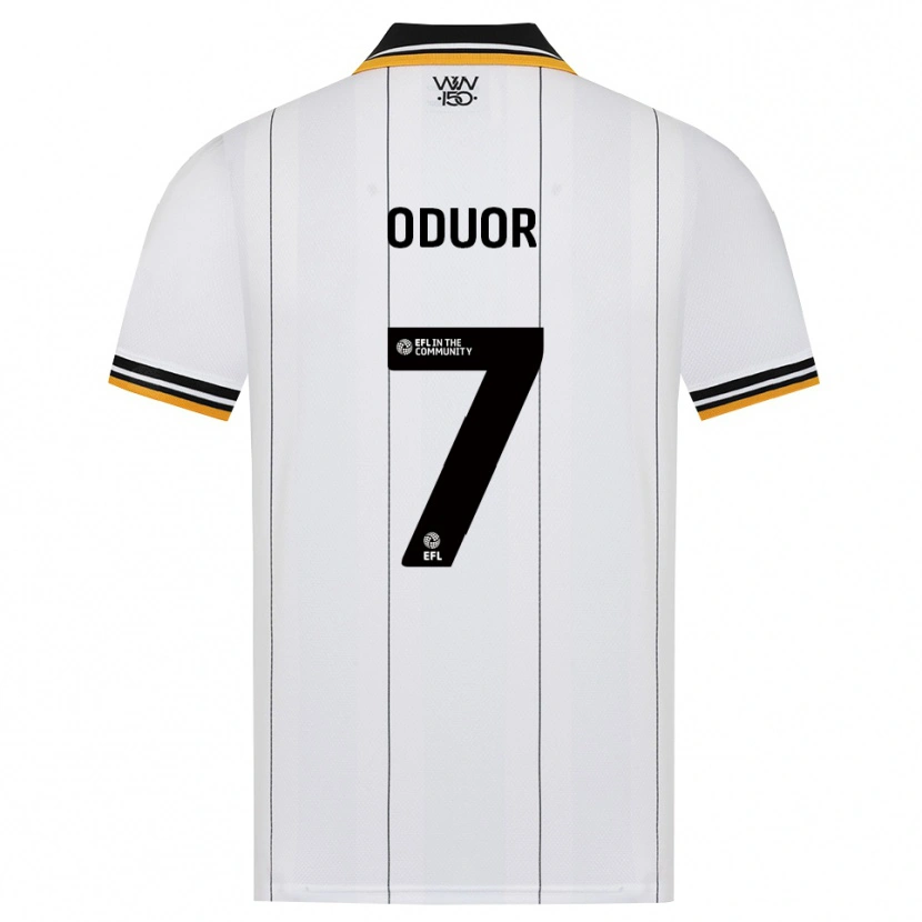 Danxen Femme Maillot Clive Oduor #7 Orange Noir Blanc Tenues Extérieur 2026/27 T-Shirt