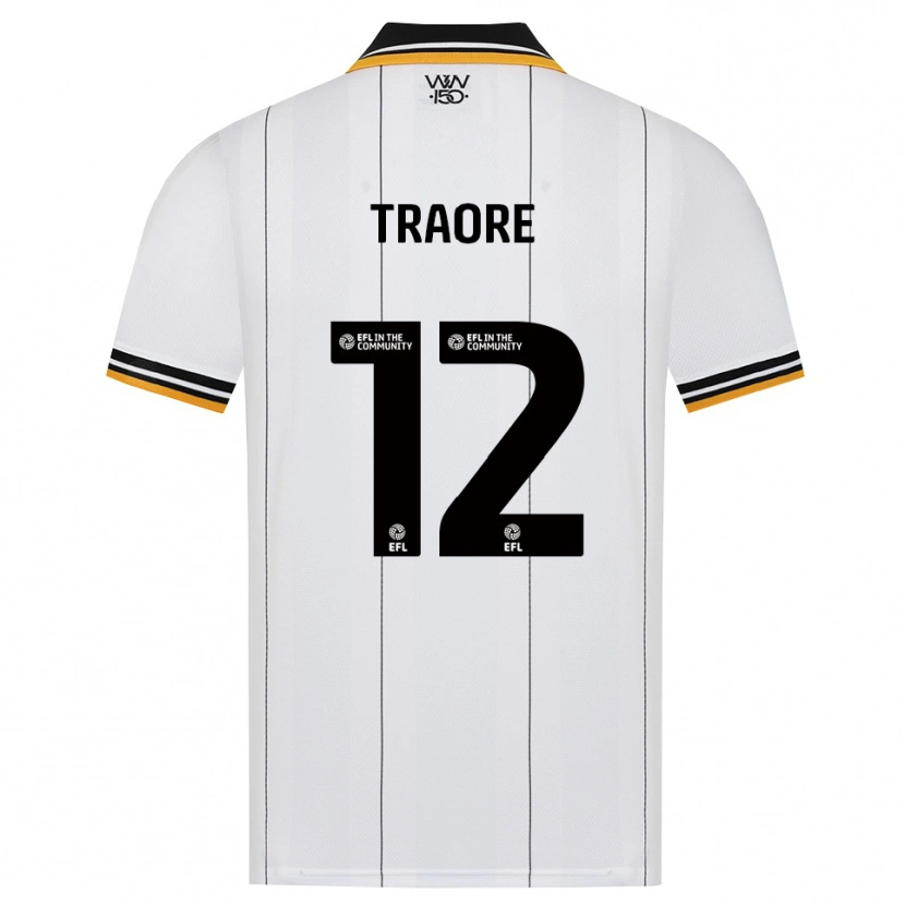 Danxen Femme Maillot Boubacar Traoré #12 Orange Noir Blanc Tenues Extérieur 2026/27 T-Shirt
