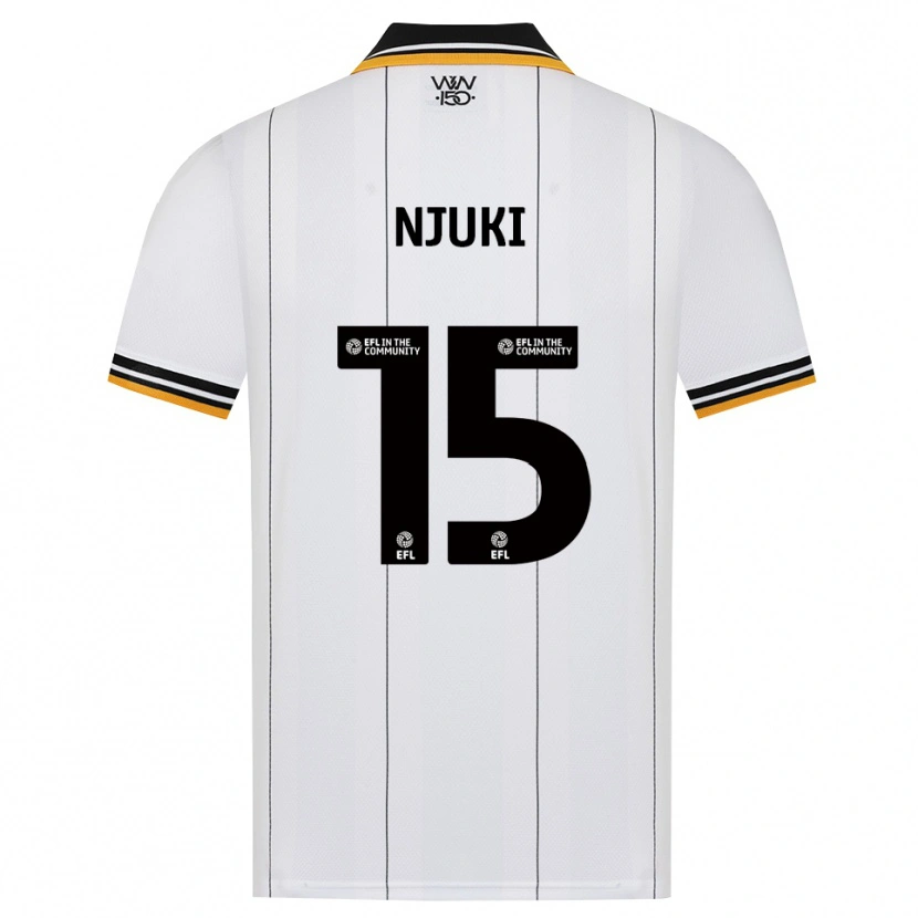 Danxen Femme Maillot Shafaat Njuki #15 Orange Noir Blanc Tenues Extérieur 2026/27 T-Shirt