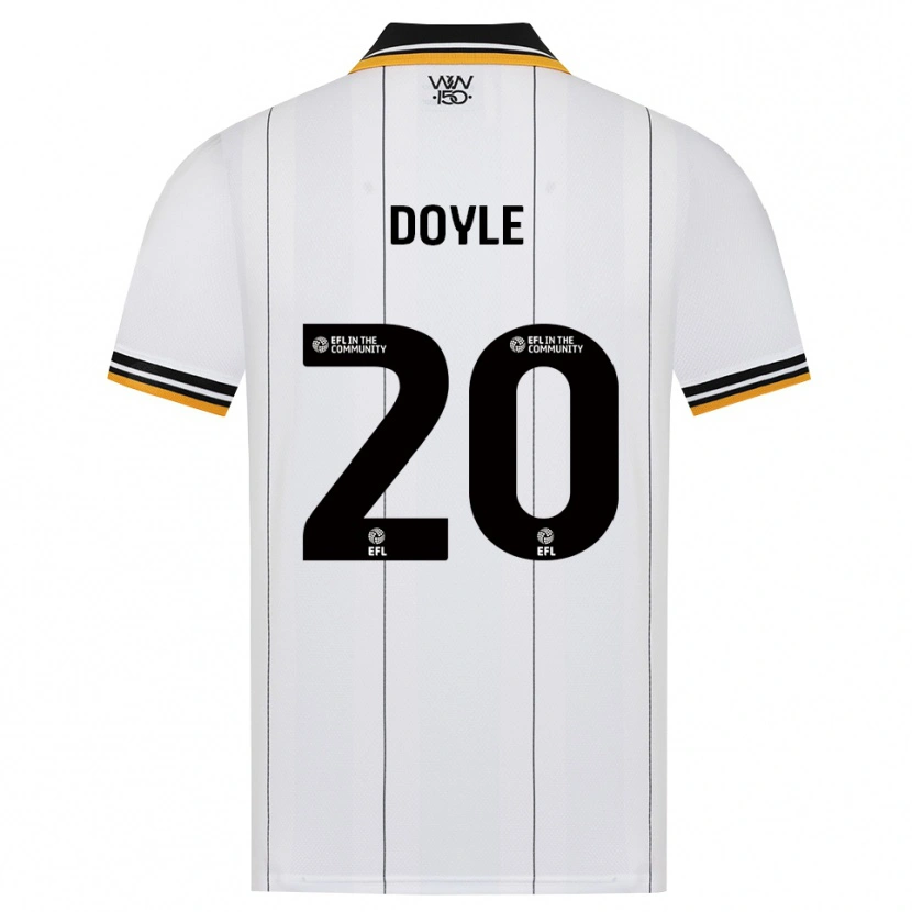 Danxen Femme Maillot Tommy Doyle #20 Orange Noir Blanc Tenues Extérieur 2026/27 T-Shirt