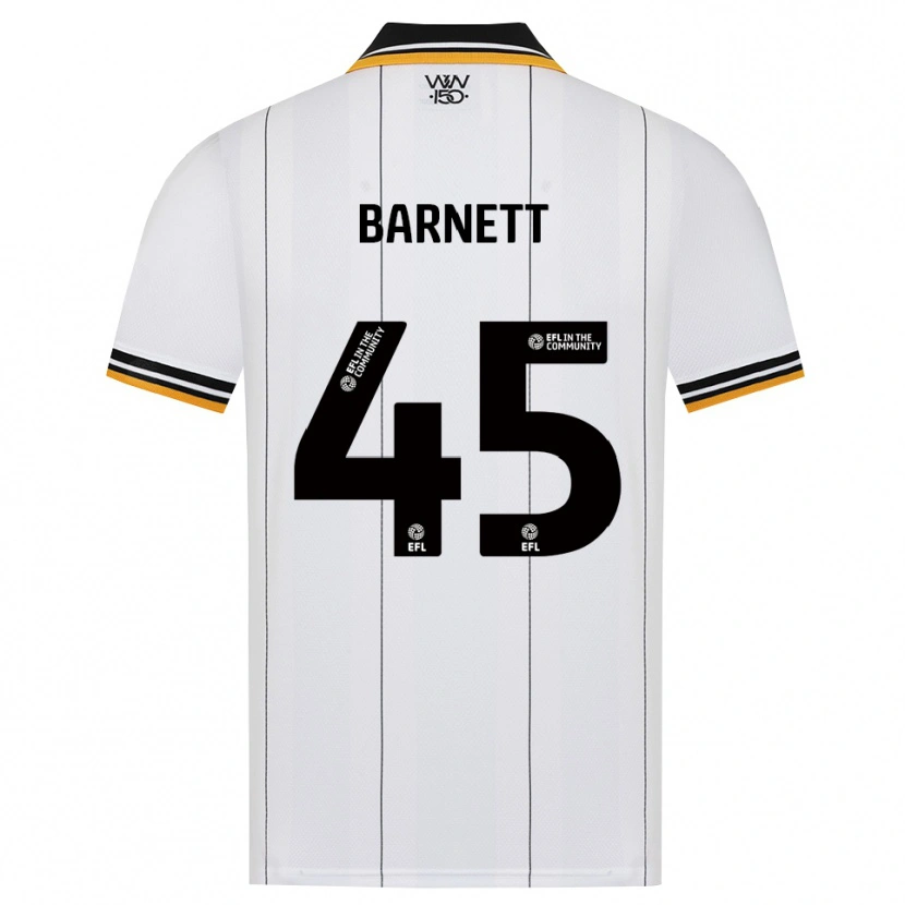 Danxen Femme Maillot Ty Barnett #45 Orange Noir Blanc Tenues Extérieur 2026/27 T-Shirt