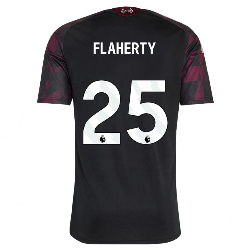 Danxen Femme Maillot Gilly Flaherty #25 Noir Blanc Violet Troisieme 2026/27 T-Shirt