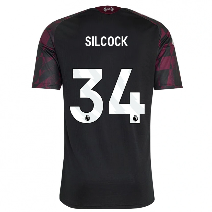 Danxen Femme Maillot Hannah Silcock #34 Noir Blanc Violet Troisieme 2026/27 T-Shirt