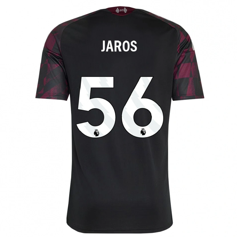Danxen Femme Maillot Vitezslav Jaros #56 Noir Blanc Violet Troisieme 2026/27 T-Shirt